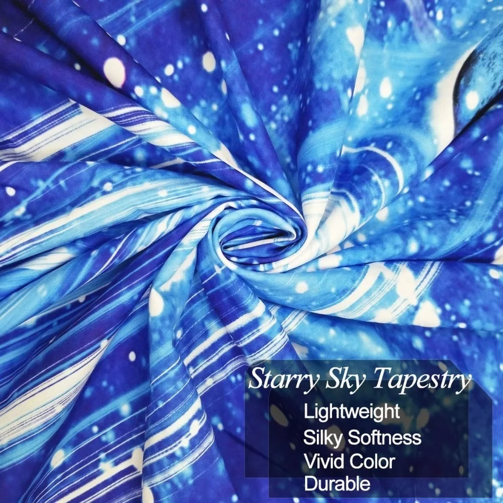 Starry Space Galaxy Tapestry for Walls/Bedroom